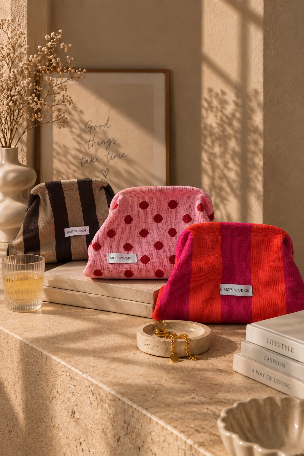 DOT BLUSH BAG