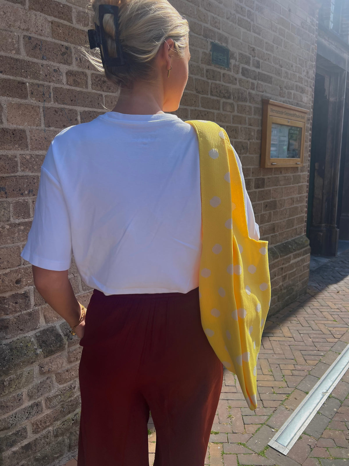 DOT BAG - YELLOW