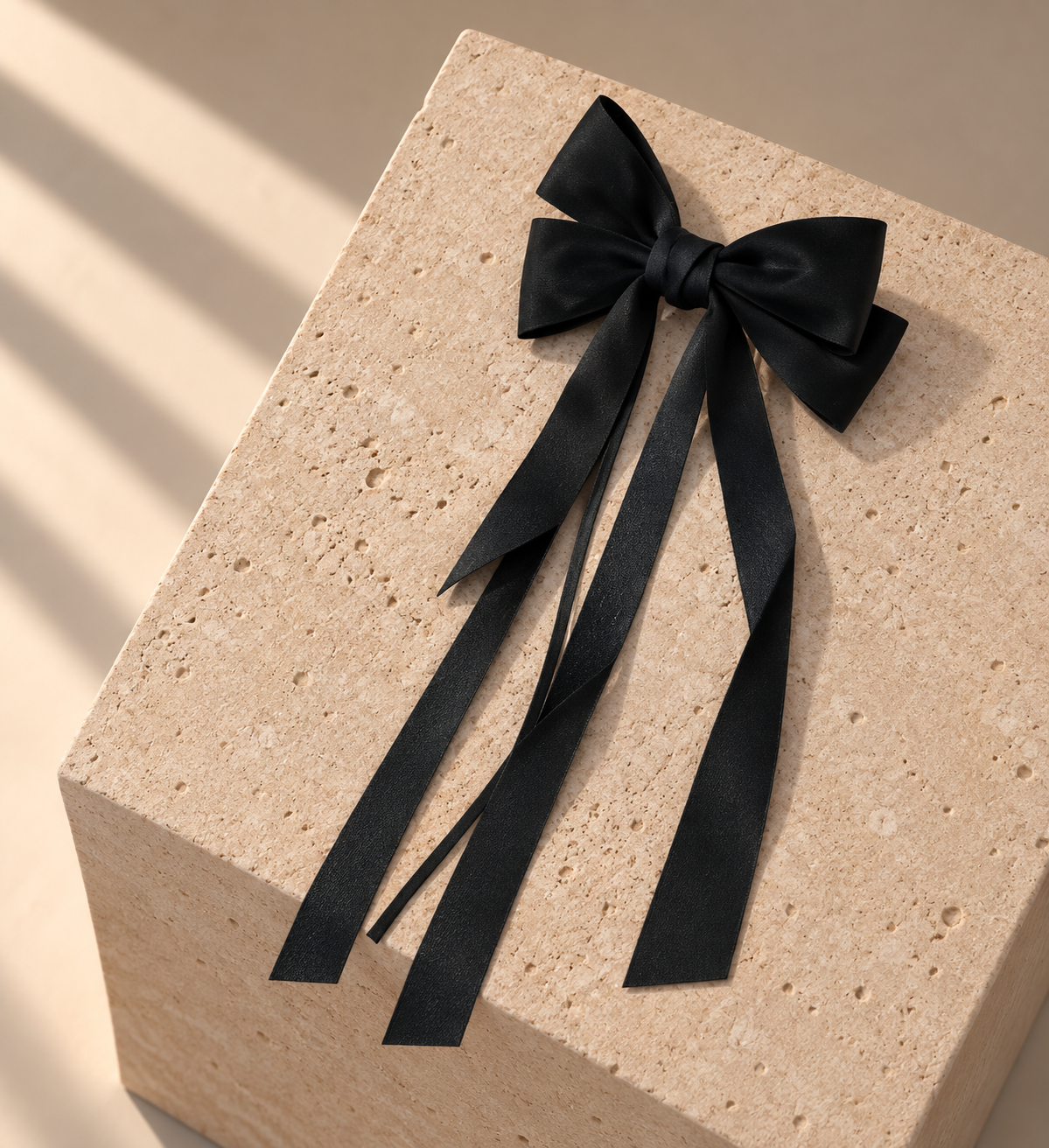 NOIR HAIR BOW