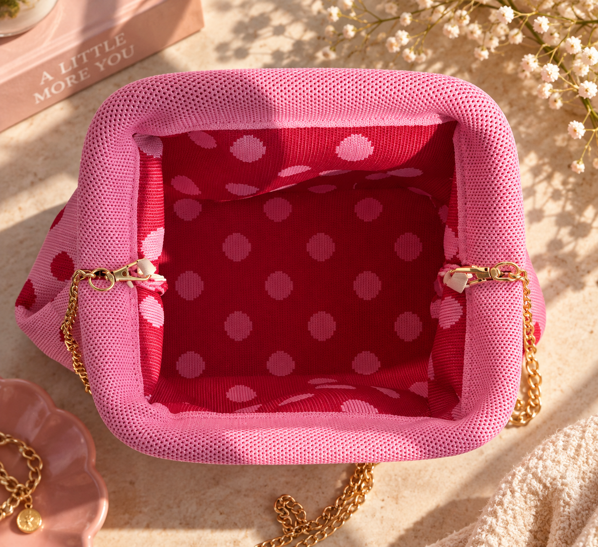 DOT BLUSH BAG